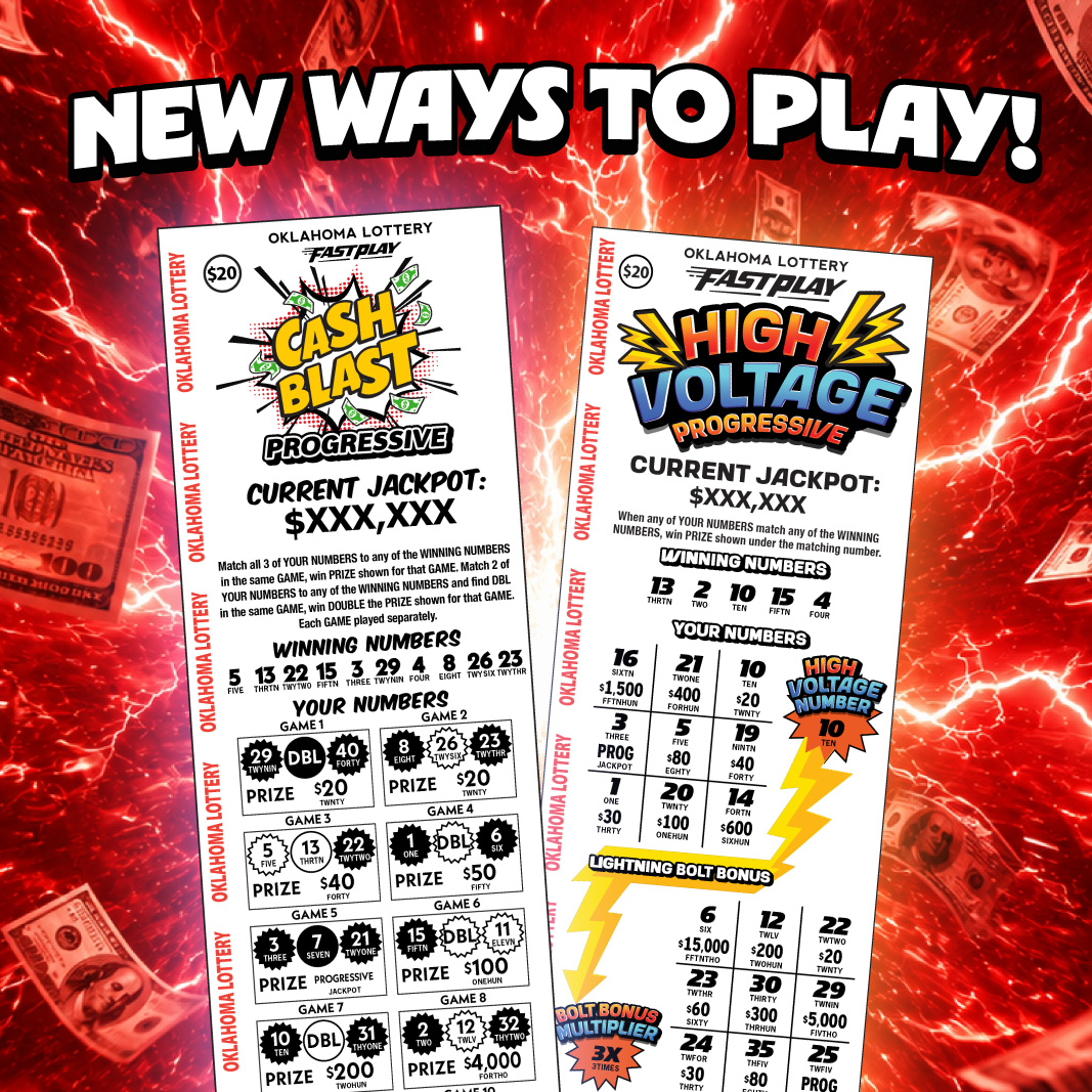 New $20 Fast Play Games!