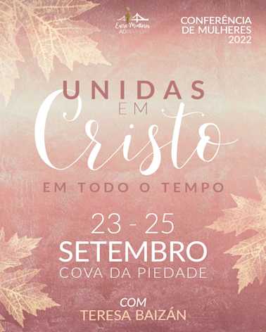 Conferência de Mulheres 2022 - Cartaz