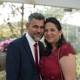 Wasley e Crislaine de Paula