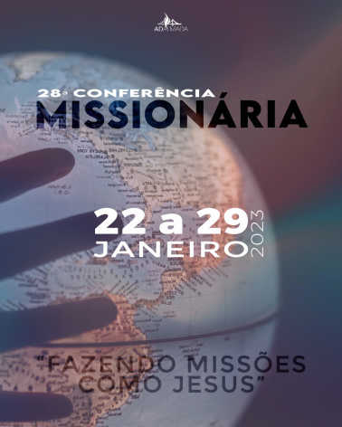 Cartaz Conferencia Missionária 2023