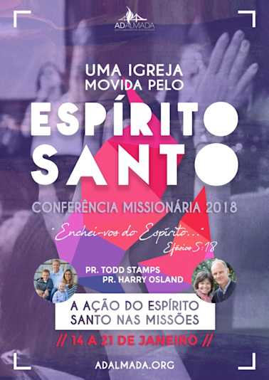 Conferência Missionária 2018 - Cartaz