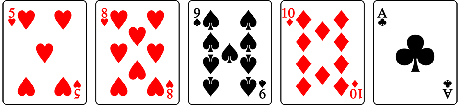 52 bingo card