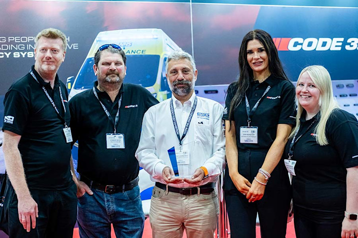  Code 3 Wins Road Safety Innovation Award for Revolutionary GPS Sync Technology  