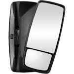 Black ABS Body Mirror Heads