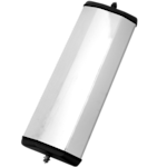 18" Stainless Steel Round Corner Mirrors