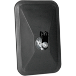 8" Black ABS Mirror Heads