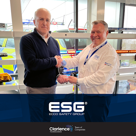 ECCO Safety Group EMEA wins Clarience Safety Award