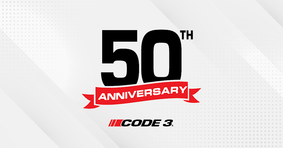 Code 3 Marks 50 Years of Excellence in Emergency Vehicle Solutions