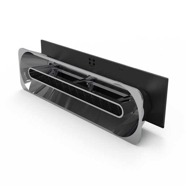 27 Series Lightheads — Prizm CC, 12 LED Corner Lighthead · Single-Color · Amber