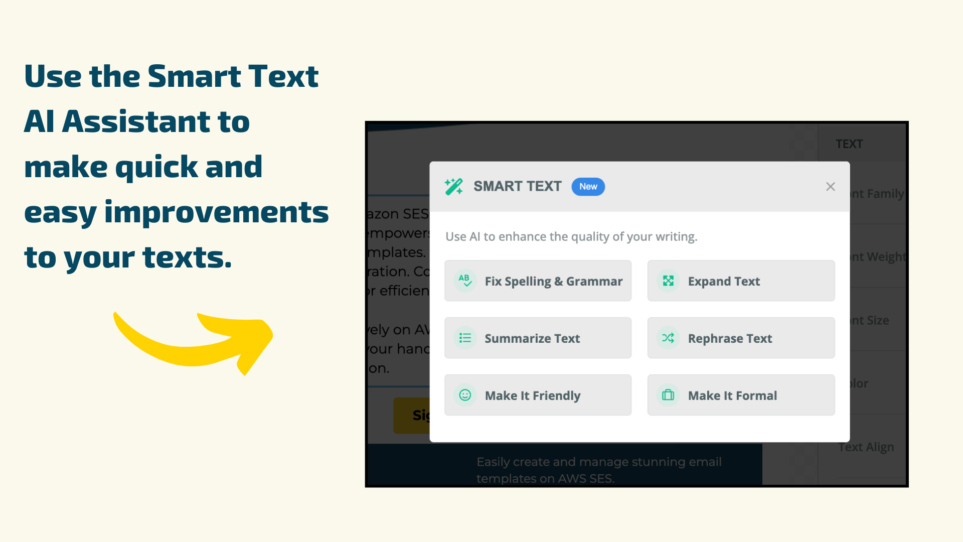 Semplates Editor - Smart Text AI