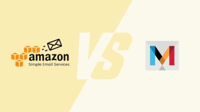 This is the cover picture for the article: "Navigating Email Services: A Critical Comparison of AWS SES and Mandrill"