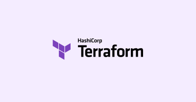 Terraform by Hashicorp. Showing the logo for our blog Post at Semplates.