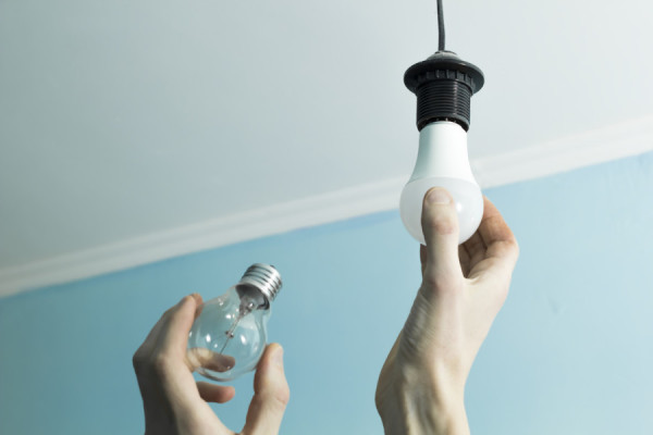 Switching to LED light bulbs