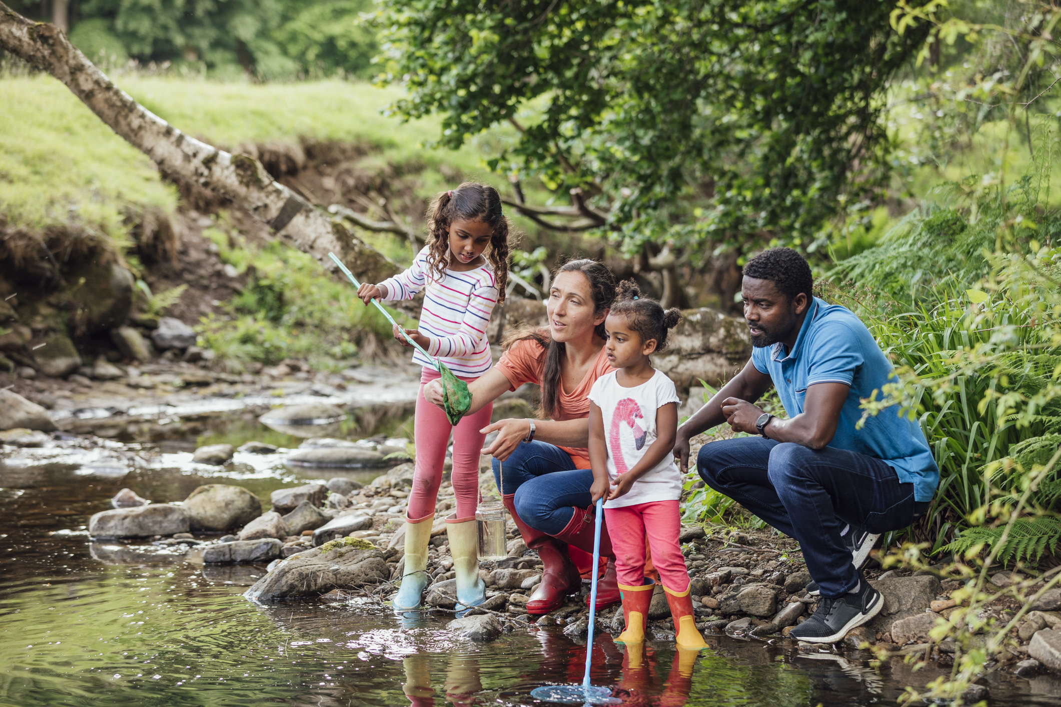 kids in nature