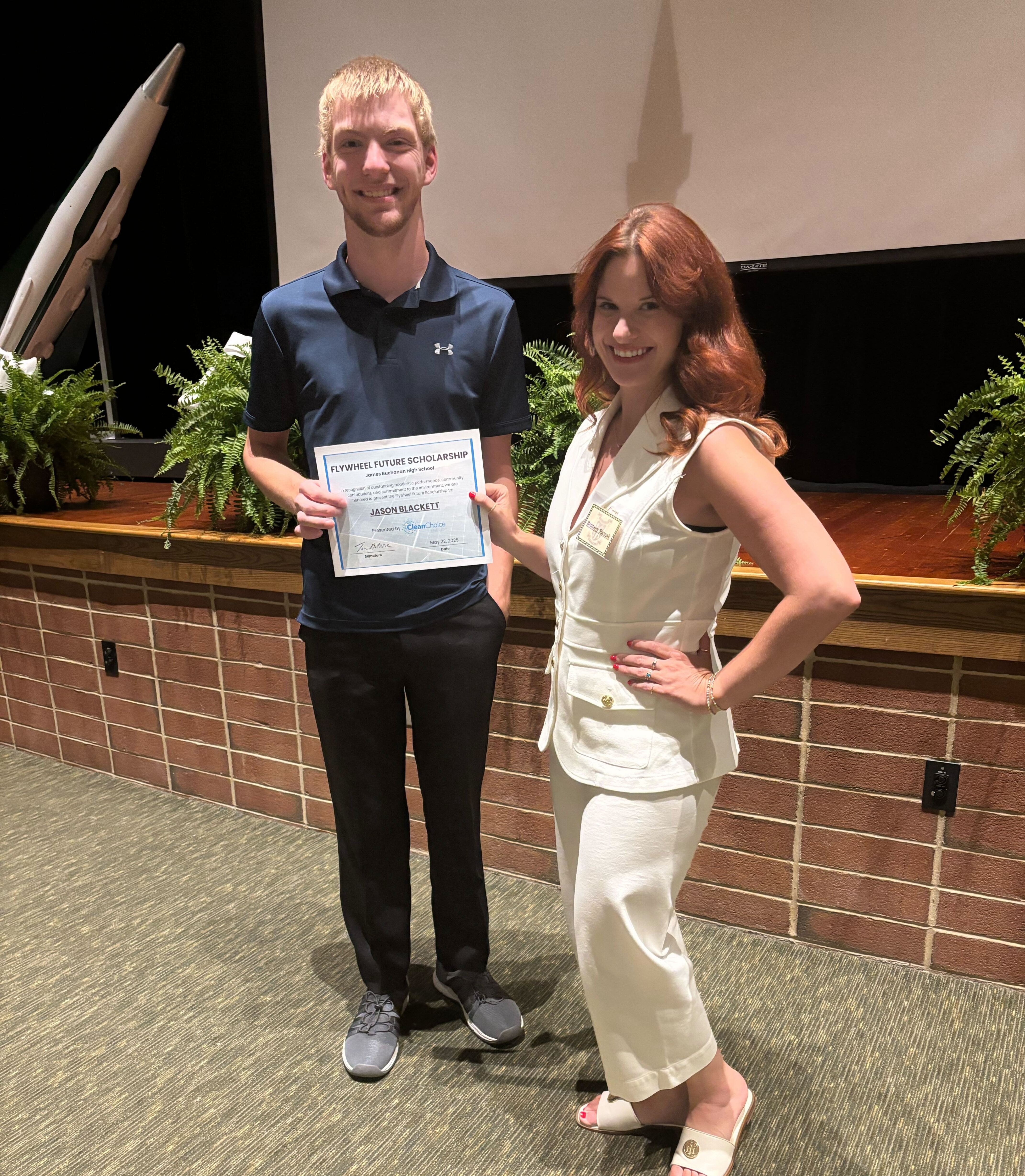 Jason B, winner of our Flywheel Future Scholarship