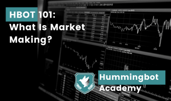What is market making?
