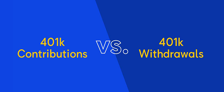401k Tax Rules: Contributions vs withdrawals