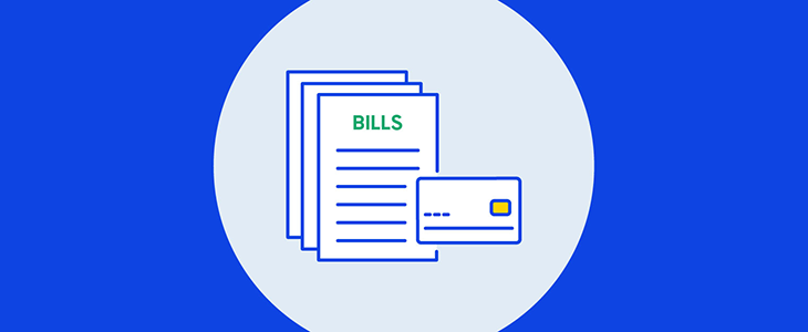 Pay your bills easily and securely using a credit card for convenient financial management.