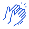Clapping hands