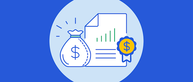 A certificate of deposit (CD) helps you grow savings with guaranteed returns over time.