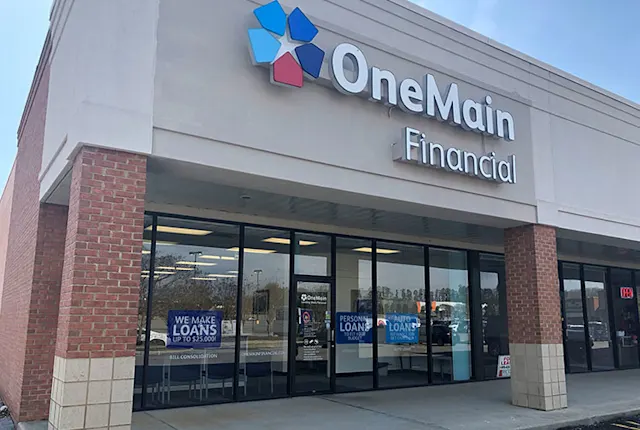 Exterior Of The Bessemer OneMain Financial Branch In Alabama