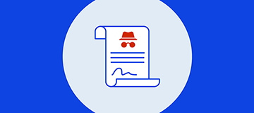 Paper with hat and glasses
