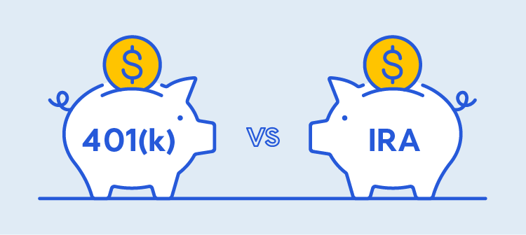 A 401(k) is a job-based retirement plan, while an IRA is one you open on your own—both help you save for retirement with tax benefits.