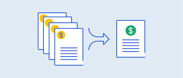Simplify your payments by combining multiple debts into one.