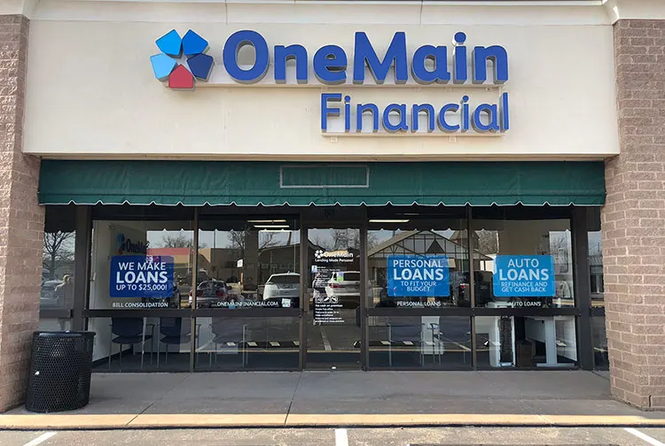 Exterior Of The Oklahoma City OneMain Financial Branch In Oklahoma
