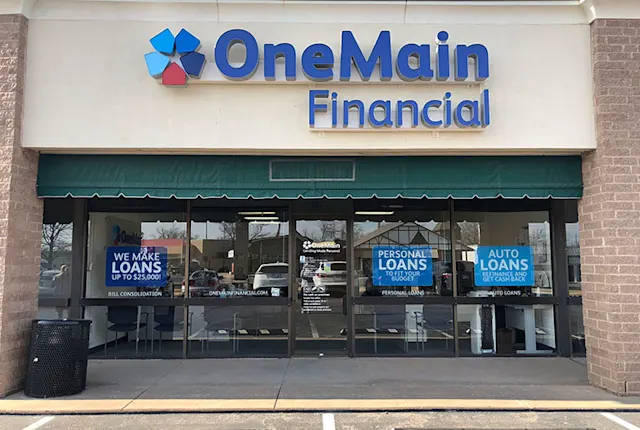 Exterior Of The Oklahoma City OneMain Financial Branch In Oklahoma