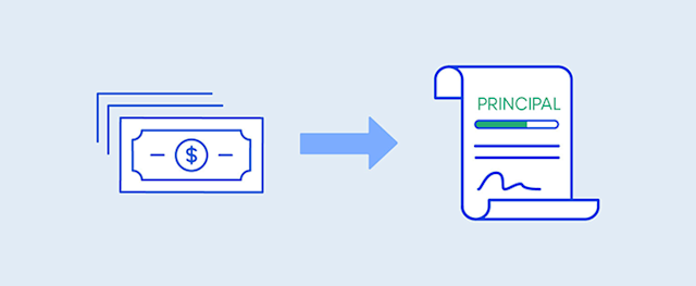 A quick overview of how principal payments work in loan repayment.