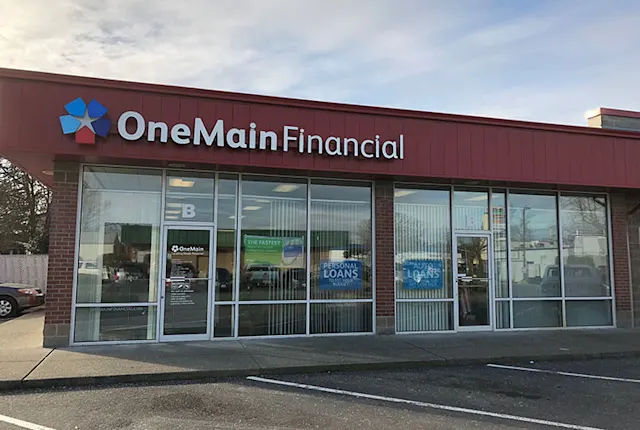 Exterior Of The Puyallup OneMain Financial Branch In Washington