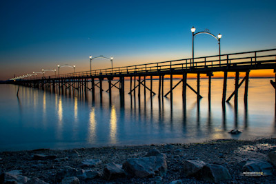 White Rock Pier at Dusk