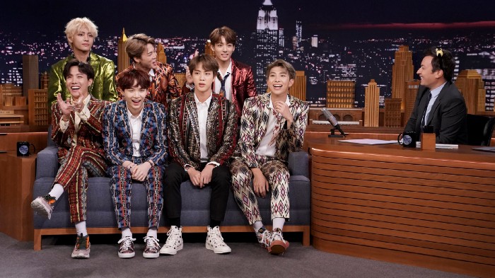 BTS on Jimmy Fallon