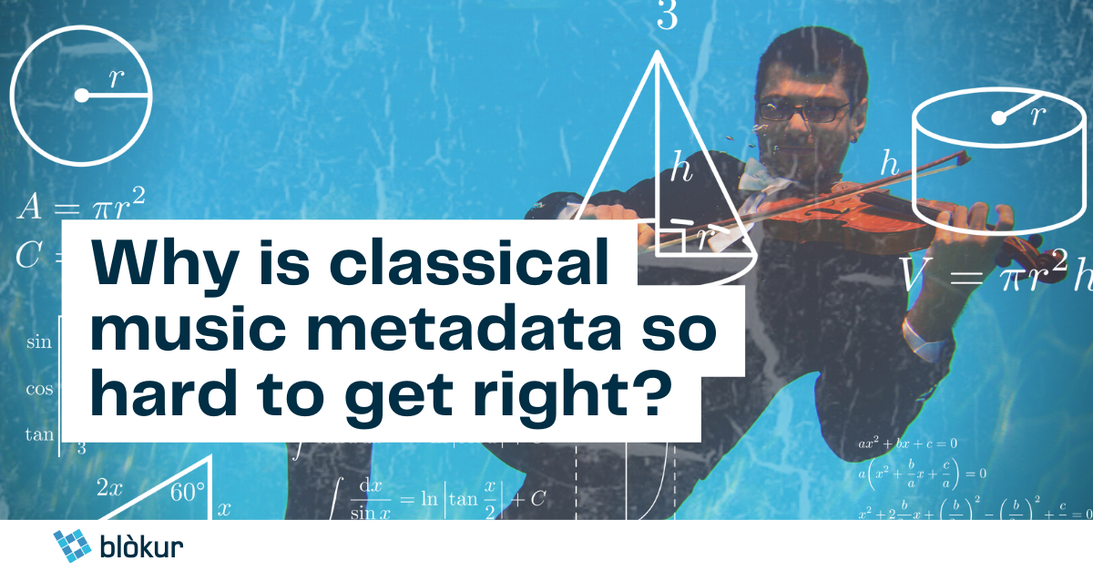 Why is accurate metadata in classical music such a challenge for digital service providers (DSPs)?