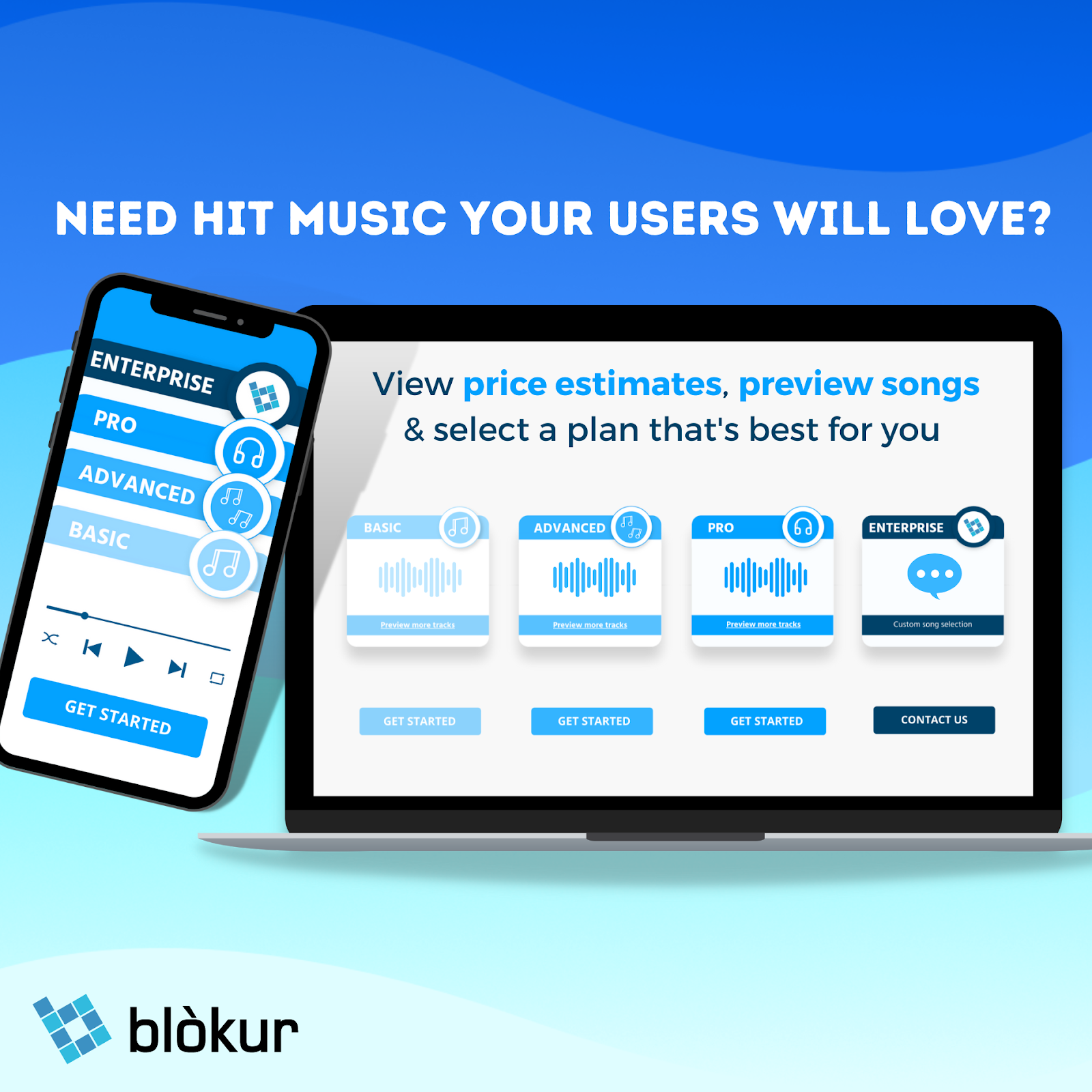 need hit music for your app or platform?