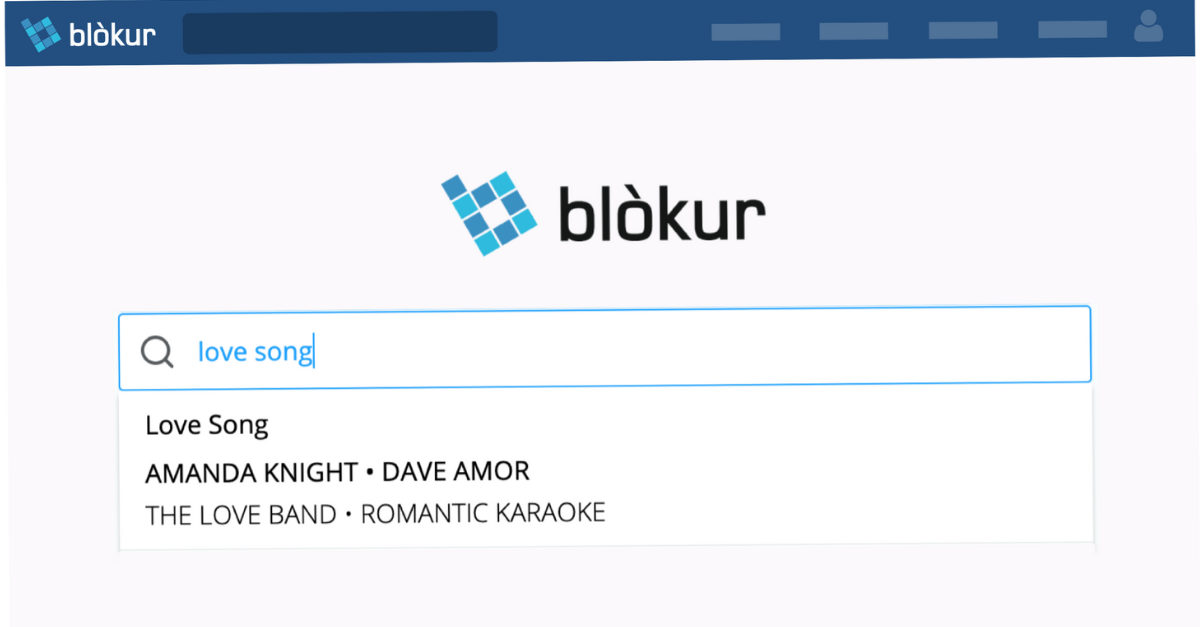 blokur search database