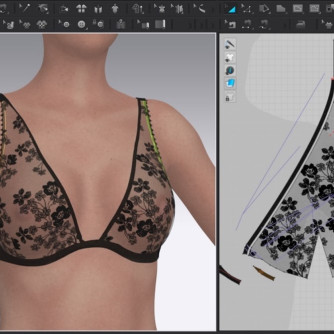 Digital lingerie design by HYPERcurve