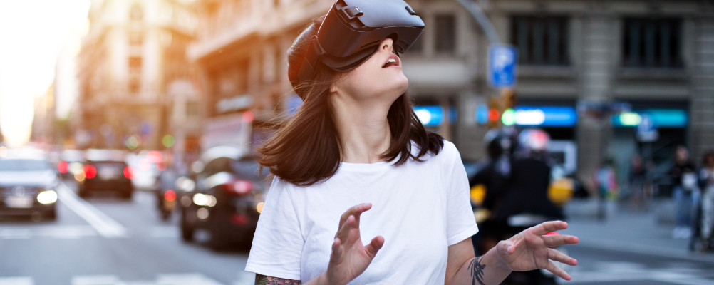 iStock Virtual Reality vr stad