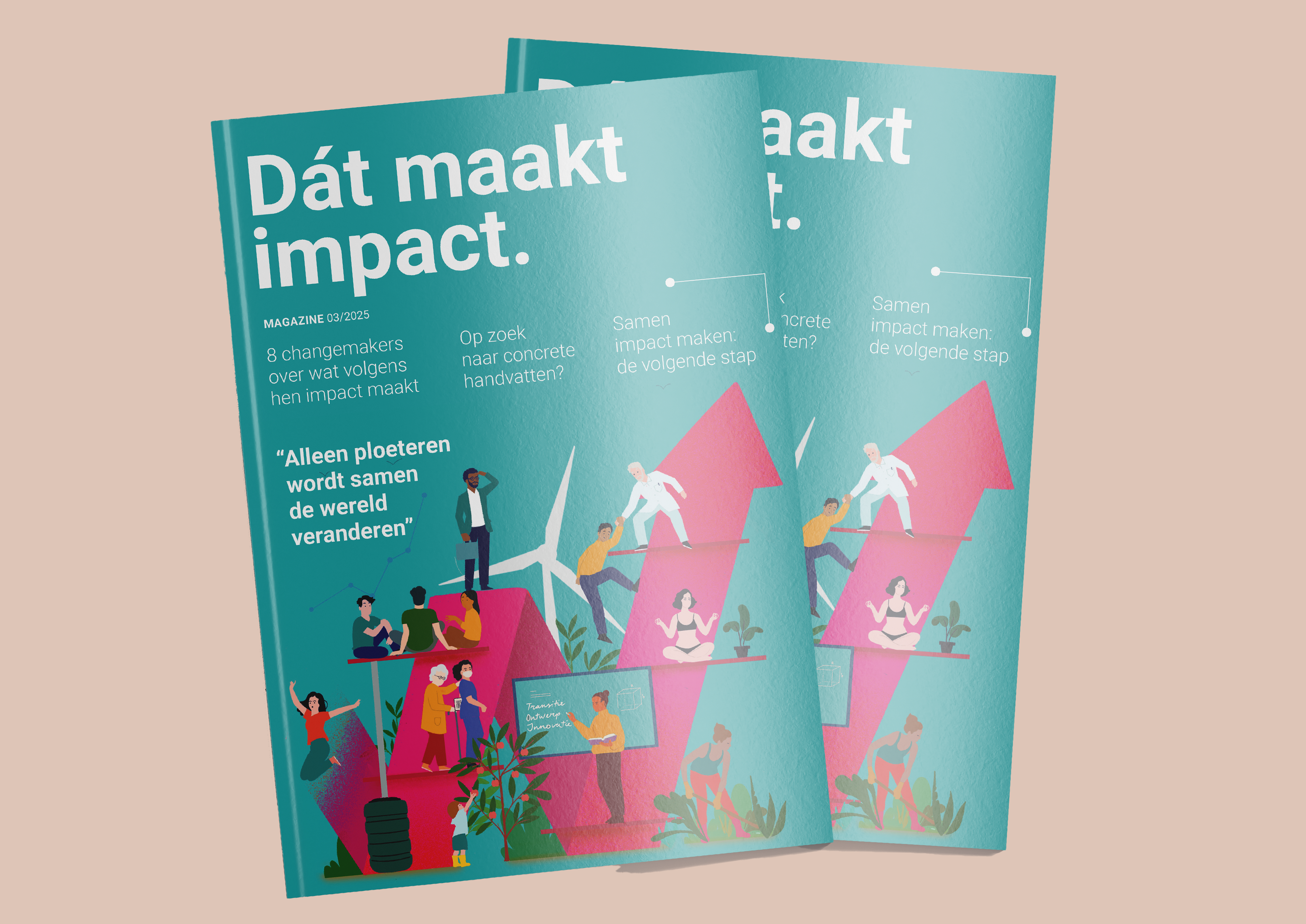 Changemakers publicatie mock-up