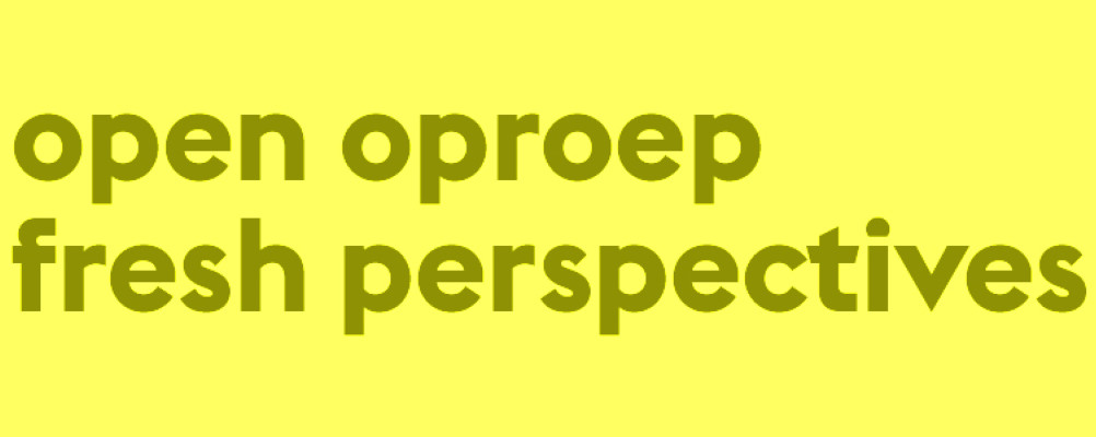 Banner: Selectie Open Oproep Fresh Perspectives