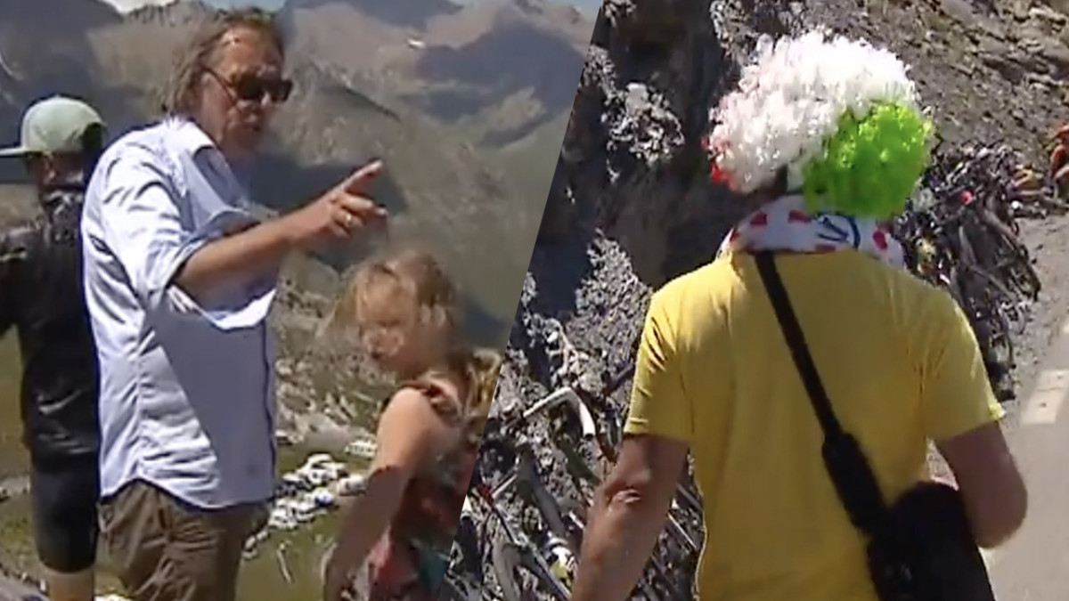 Van Roosmalen beleeft geheel op eigen wijze de Tour met dochter 'Kijk, een Italiaanse clown Van Roosmalen beleeft geheel op eigen wijze de Tour met dochter 'Kijk, een Italiaanse clown