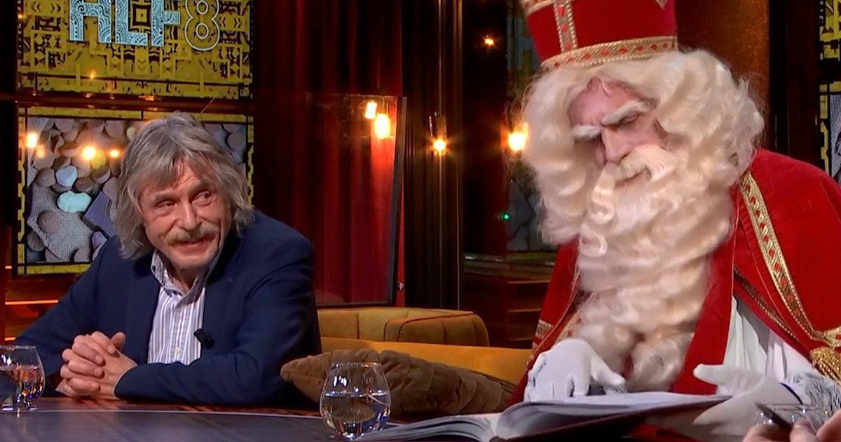 Sinterklaas bij HLF8 'Johan is de oudste nog levende Nederlander op televisie' Vandaag Inside Sinterklaas bij HLF8 'Johan is de oudste nog levende Nederlander op televisie' Vandaag Inside