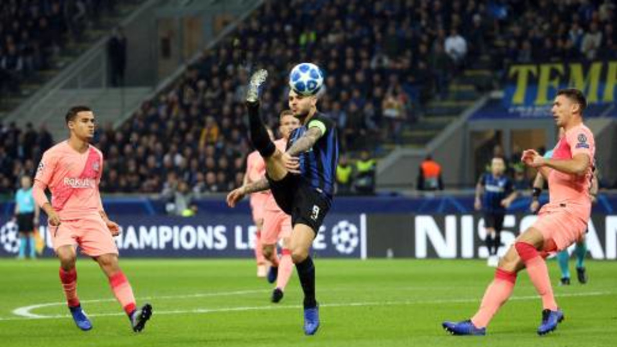 Icardi bezorgt Inter punt tegen Barcelona