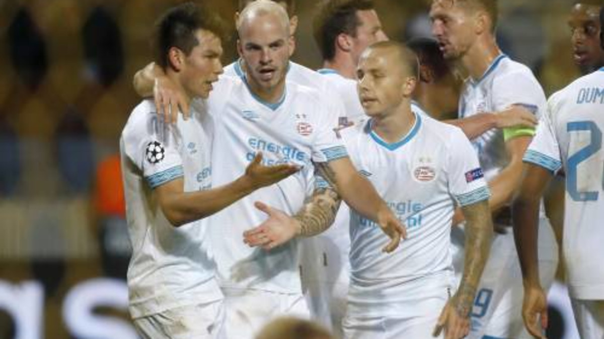 PSV verslaat BATE in Wit-Rusland met 3-2