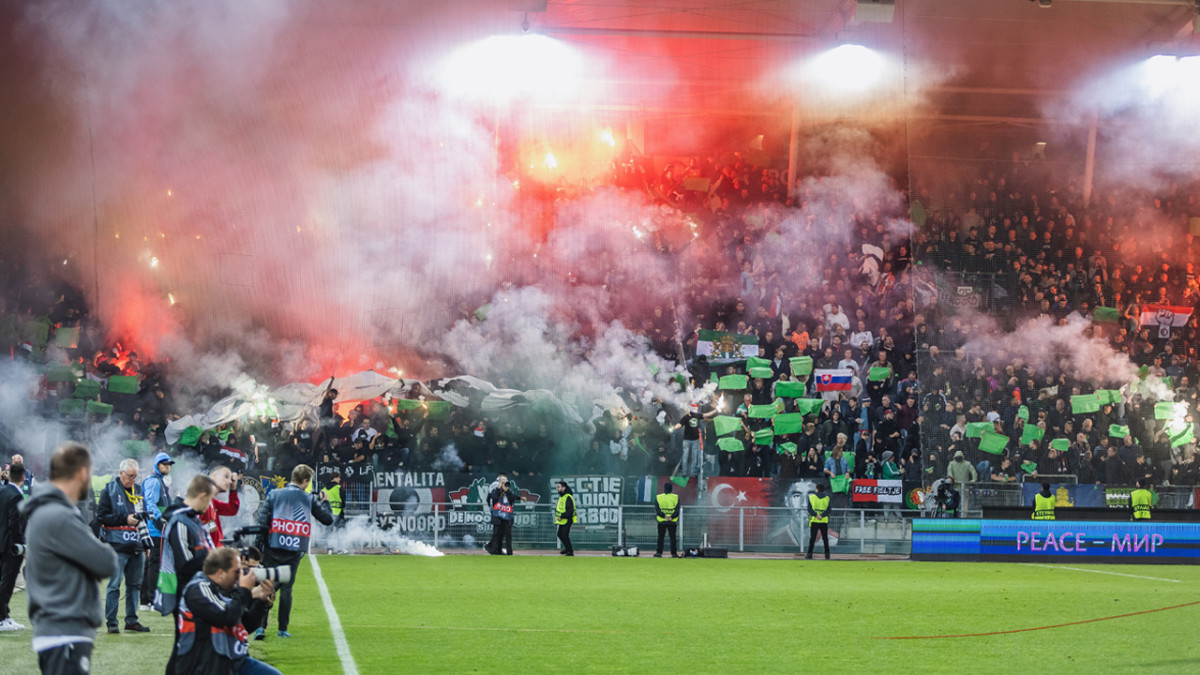 Supporters Sturm Graz Feyenoord ANP 456832151