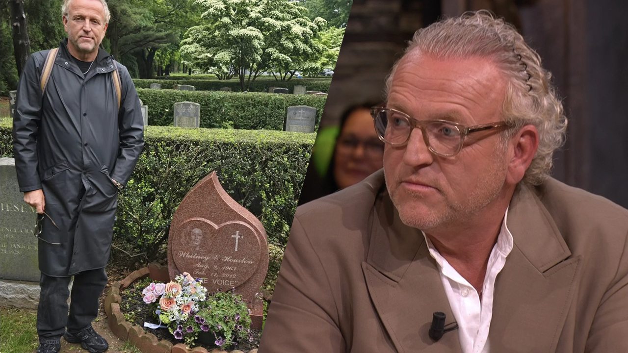 Gordon wil graf Whitney Houston gaan onderhouden: 'Wat ik daar aantrof, brak mijn hart' | Vandaag Inside