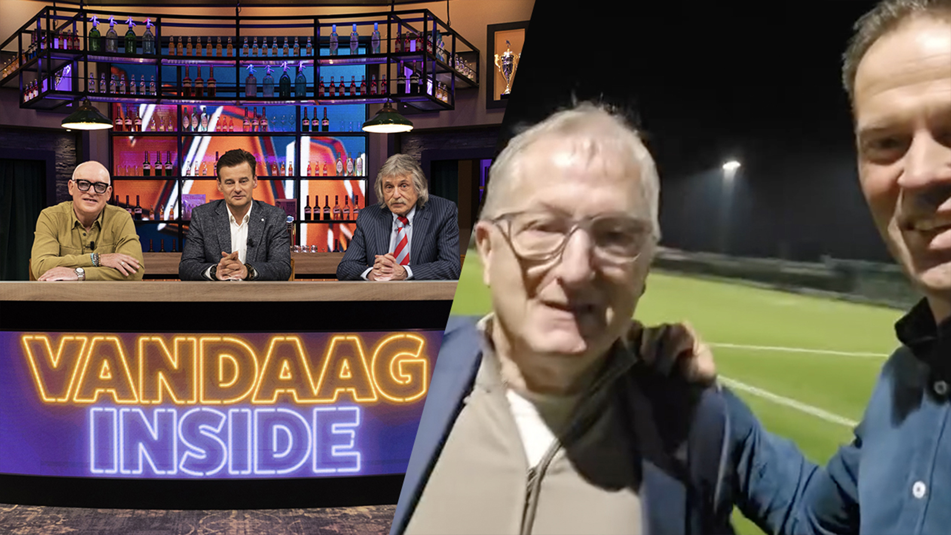 Kutkeeper-trainer Eric Meijers Discusses with Bas Nijhuis on Vandaag Inside