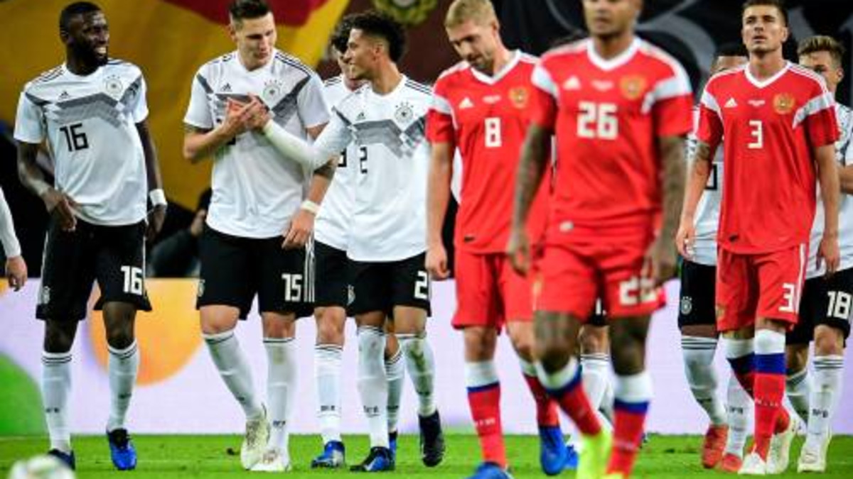 Duitsland in laatste test voorbij Russen