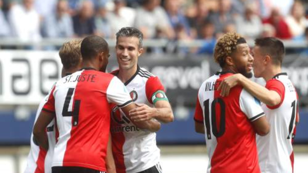 Van Persie geeft Feyenoord hoop